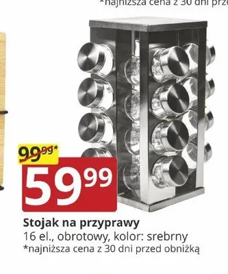 Stojak na przyprawy promocja w Prymus AGD