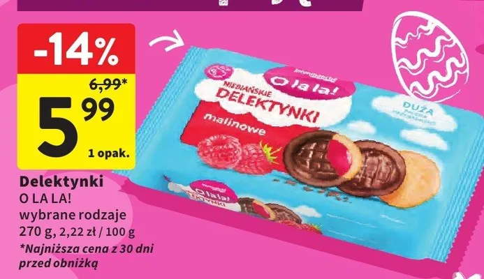 Delektynki wybrane rodzaje promocja w Intermarche