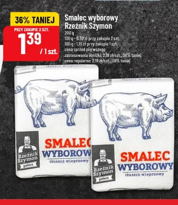 Smalec wyborowy Rzeźnik Szymon promocja w POLOmarket