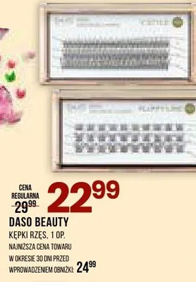 Kępki rzęs promocja w Drogerie Natura