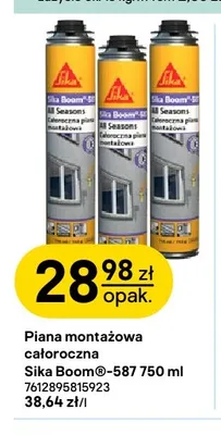 Piana montażowa całoroczna Sika Boom-587 promocja w Castorama