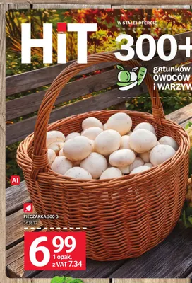 Pieczarki promocja w Selgros