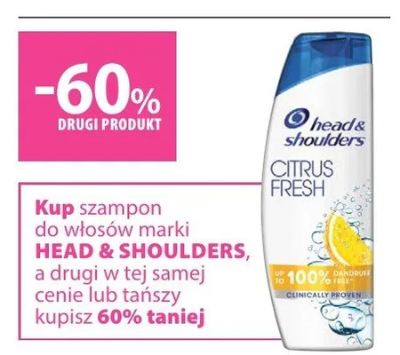 Szampon do włosów Head & Shoulders promocja w Hebe