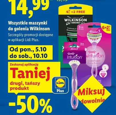 Maszynka do golenia Wilkinson Sword Intuition Cherry Blossom promocja w Lidl