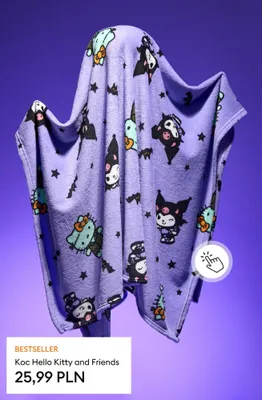 Koc Hello Kitty and Friends promocja w Sinsay