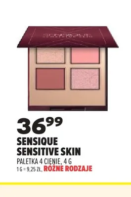 Paletka 4 cieni Sensique Sensitive Skin promocja w Drogerie Natura
