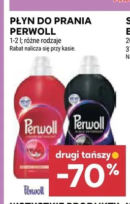 Płyn do prania Perwoll Renew Black promocja w Stokrotka