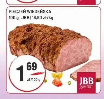 Pieczeń wiedeńska JBB promocja w Sedal