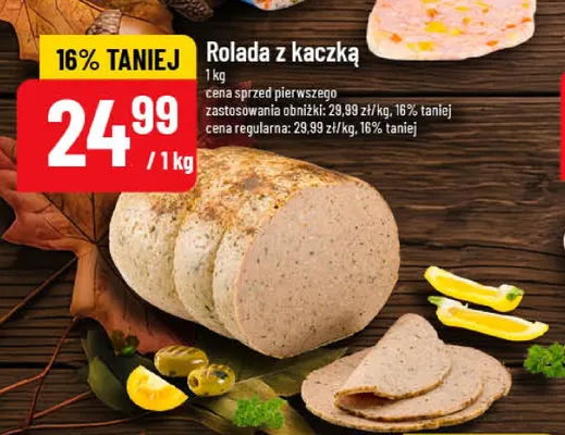Rolada z kaczką promocja w POLOmarket