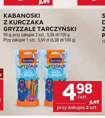 Kabanoski z kurczaka Gryzzale Tarczyński promocja w Stokrotka
