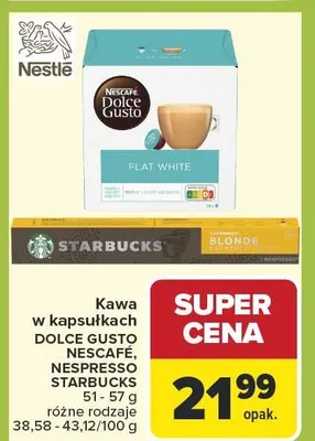 Kawa w kapsułkach różne rodzaje promocja w Carrefour Market