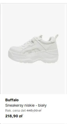 Sneakersy niskie Buffalo biały promocja w Lounge by Zalando
