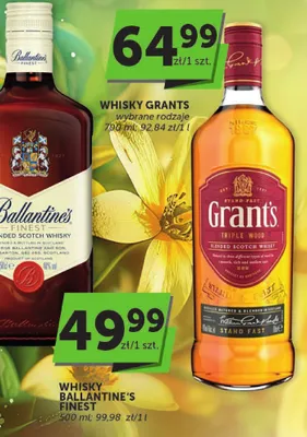 Whisky Grant's promocja w Euro Sklep