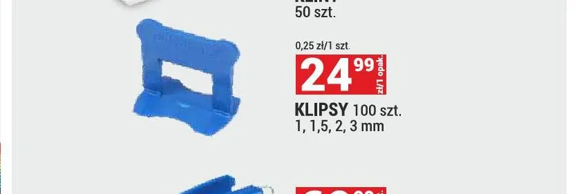 Klipsy Kubala Smart Level promocja w Merkury Market