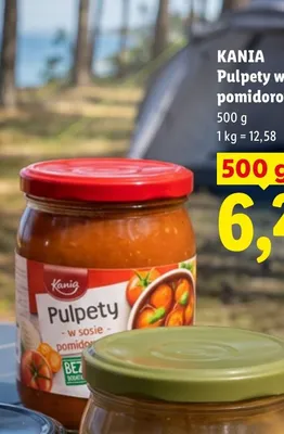 Pulpety w sosie pomidorowym Kania promocja w Lidl