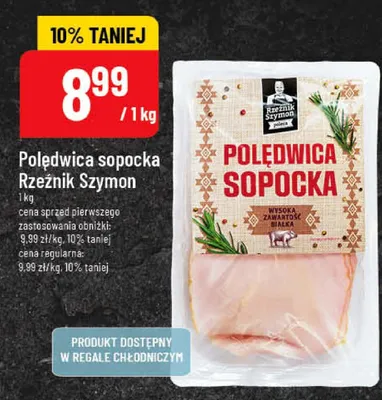 Polędwica sopocka Rzeźnik Szymon promocja w POLOmarket