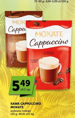 Kawa Cappuccino Mokate Classic promocja w Euro Sklep