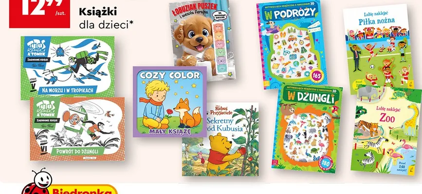Książka W dżungli promocja w Biedronka