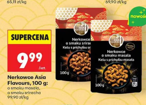 Nerkowce Asia Flavours o smaku sriracha promocja w Biedronka