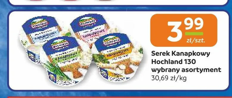 Serek Kanapkowy Hochland promocja w Społem Częstochowa