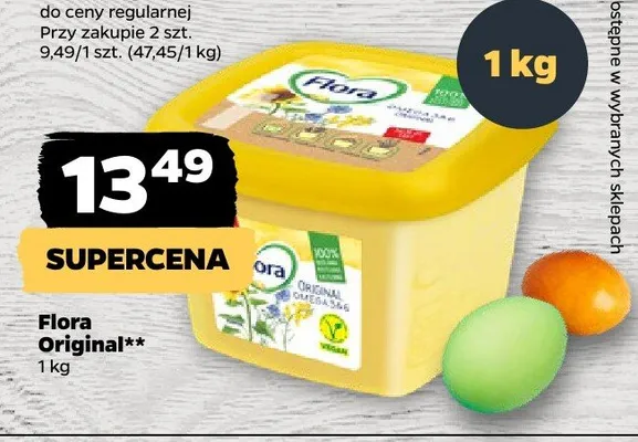Margaryna Flora Original promocja w Netto