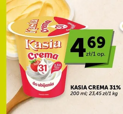 Kasia Crema 31% promocja w ABC