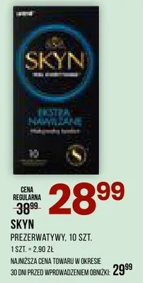 Prezerwatywy ekstra nawilżane, 10 szt. promocja w Drogerie Natura