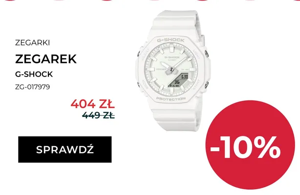 Zegarek G-Shock ZG-017979 promocja w Briju