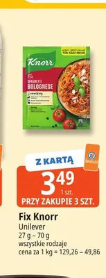 Fix Knorr promocja w Leclerc