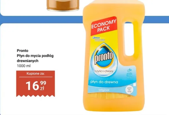 Płyn do mycia podłóg drewnianych promocja w Dino