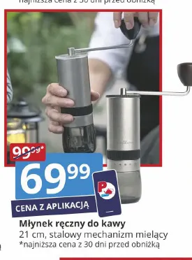 Młynek ręczny do kawy 21 cm promocja w Prymus AGD
