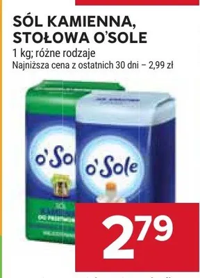 Sól kamienna promocja w Stokrotka