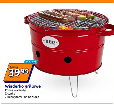 Wiaderko grillowe Ø 32 cm promocja w Action