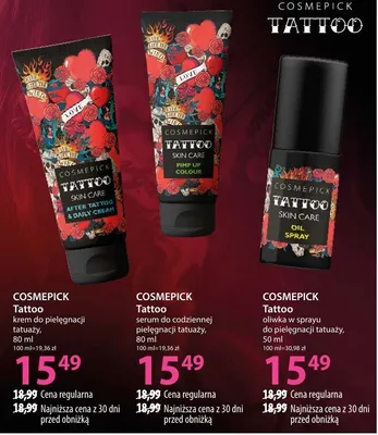 Serum Tattoo do szczególnej pielęgnacji tatuażu promocja w Hebe