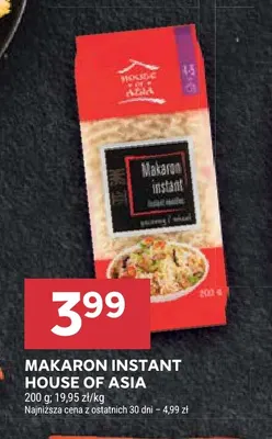 Makaron instant House of Asia promocja w Stokrotka