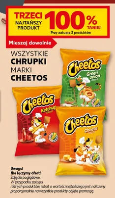 Chrupki Cheetos Ketchup promocja w Kaufland