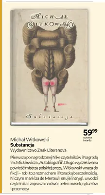 Książka Substancja Michał Witkowski promocja w Empik