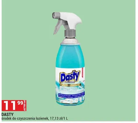 Środek do czyszczenia łazienek Dasty promocja w Merkury Market