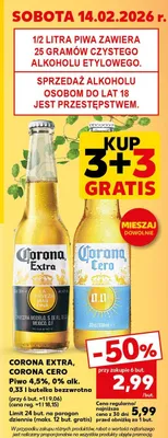 Piwo Corona Extra promocja w Kaufland