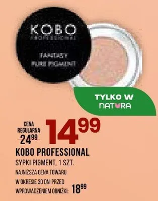 Sypki pigment promocja w Drogerie Natura