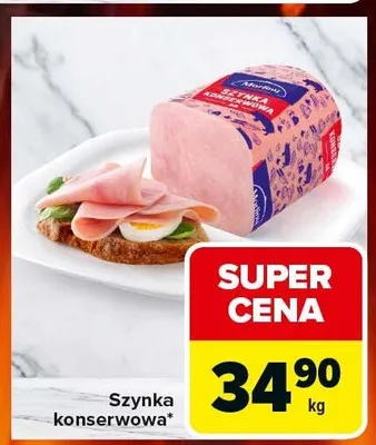 Szynka konserwowa Morini promocja w Carrefour Express