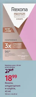 Antyperspirant w sztyfcie promocja w Rossmann