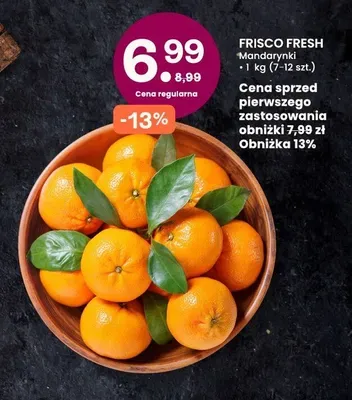 Mandarynki Frisco Fresh promocja w Frisco