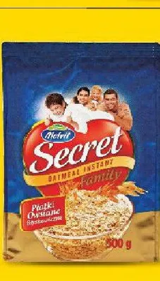 Płatki owsiane Secret błyskawiczne promocja w Kaufland