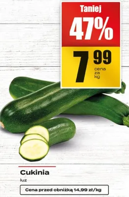 Cukinia promocja w Supeco