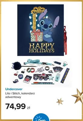 Kalendarz adwentowy Lilo i Stitch Undercover promocja w Smyk