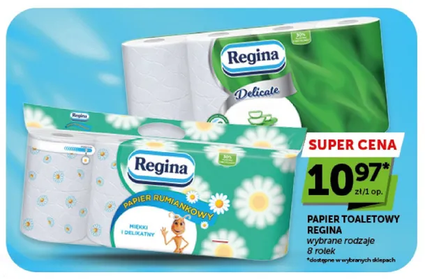 Papier toaletowy Regina Rumiankowy 8-pak promocja w ABC
