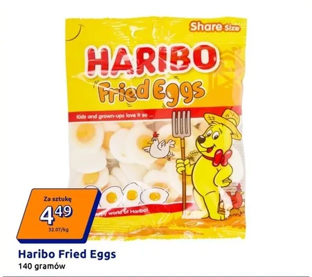 Żelki Fried Eggs 140 g promocja w Action