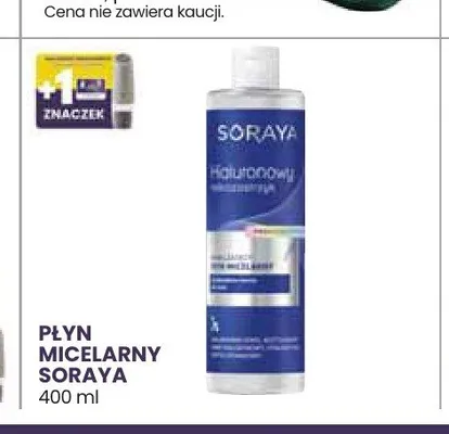 Płyn micelarny Soraya Hialuronowy Mikrozastrzyk promocja w Stokrotka