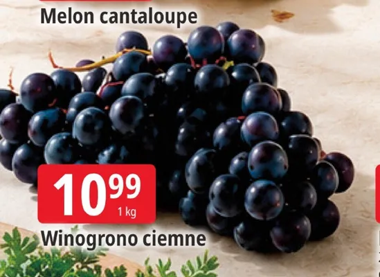 Winogrono ciemne promocja w Leclerc
